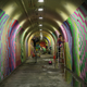Illustration for article titled This Subway Tunnel Looks Like A Portal To A Psychedelic Fantasy World
